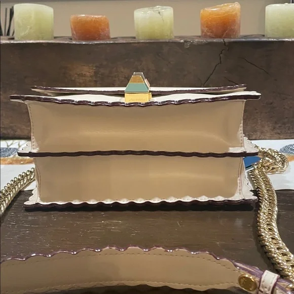 Beyond Stunning Fendi Kan I Leather Crossbody Bag - Picture 7 of 13